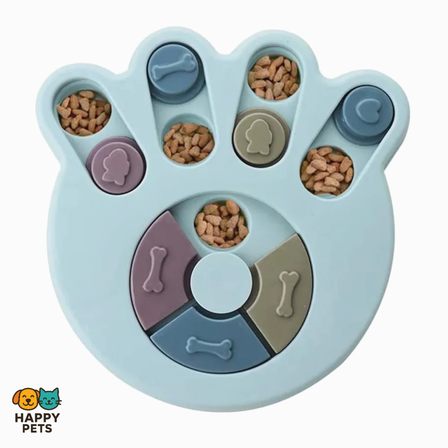 Interactive Dog Puzzle Feeder