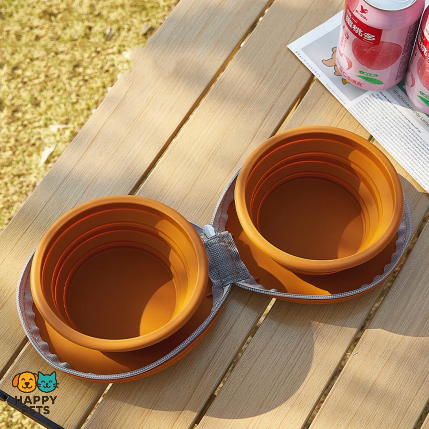 Collapsible Silicone Travel Bowl for Dogs