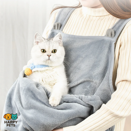 Breathable Cat Sling Carrier – Soft, Adjustable & Travel-Friendly